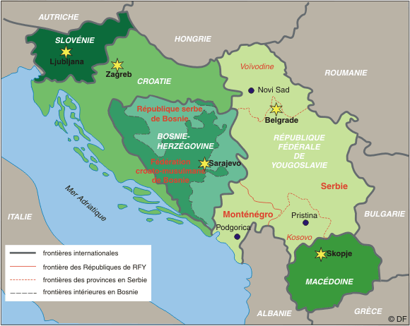 Balkans après Dayton 1995